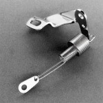 Lokar Carburetor Bracket with Throttle Return Springs