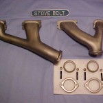Stovebolt Cast Iron Split Exhaust Headers